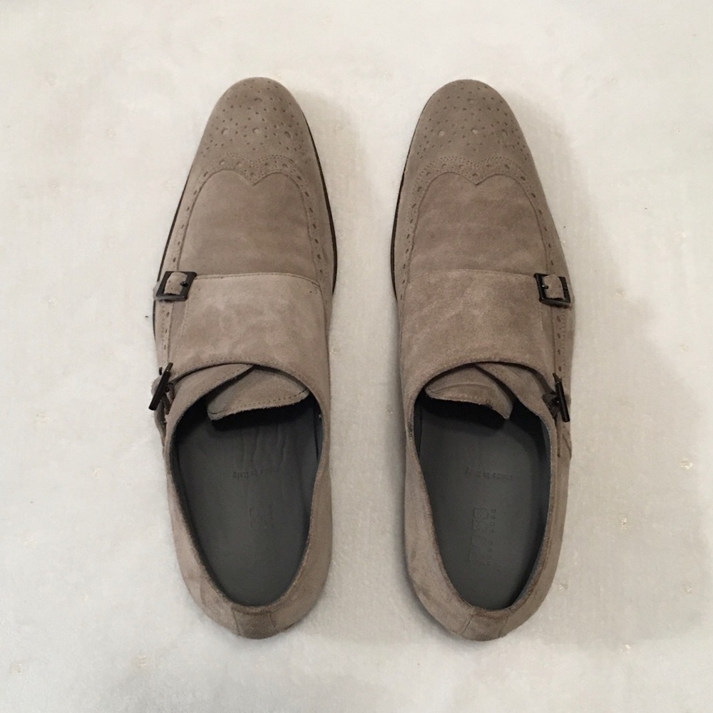 BOSS Hugo Boss Brostio Monk Strap Dress Shoes - Picture 9 of 15